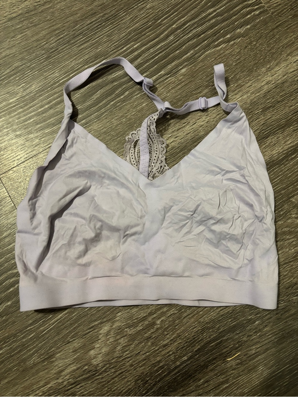 Soma Lavender Enbliss Racerback Lace Bralette